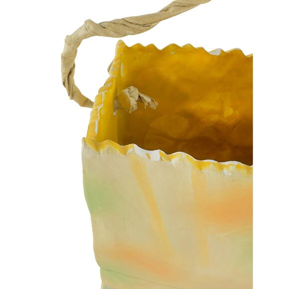 Vintage House of Lloyd Scarecrow Treat Bag Ceramic Fall Halloween Farm Decor - Picture 5 of 16